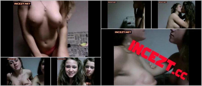 Russian sisters on webcam [2020, INCEZT, Roleplay, Incest, Family Sex, 432p]