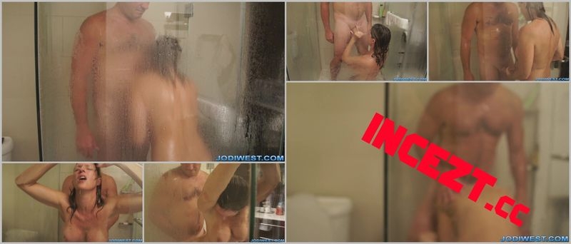 Mother's Hot Soapy Shower Fuck [2020, Jodi West, MILF, Cumshot, Handjob, 720p]