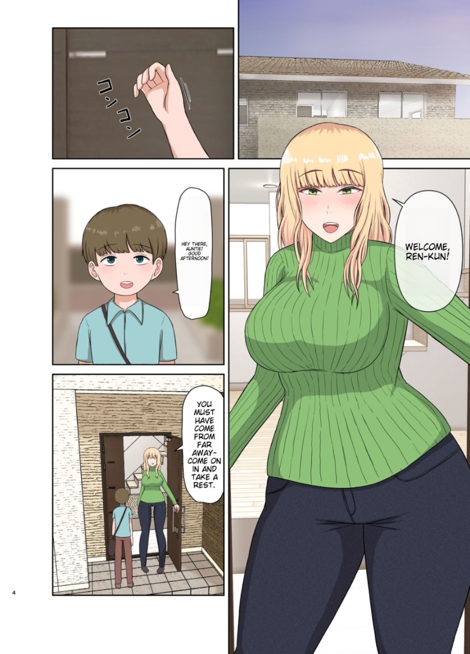 Blonde Aunt's Sleep R4pe (English)