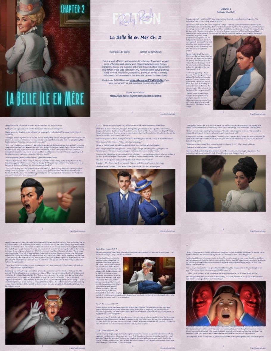 Sezlov - La Belle Ile en Mere 2 new incest comics