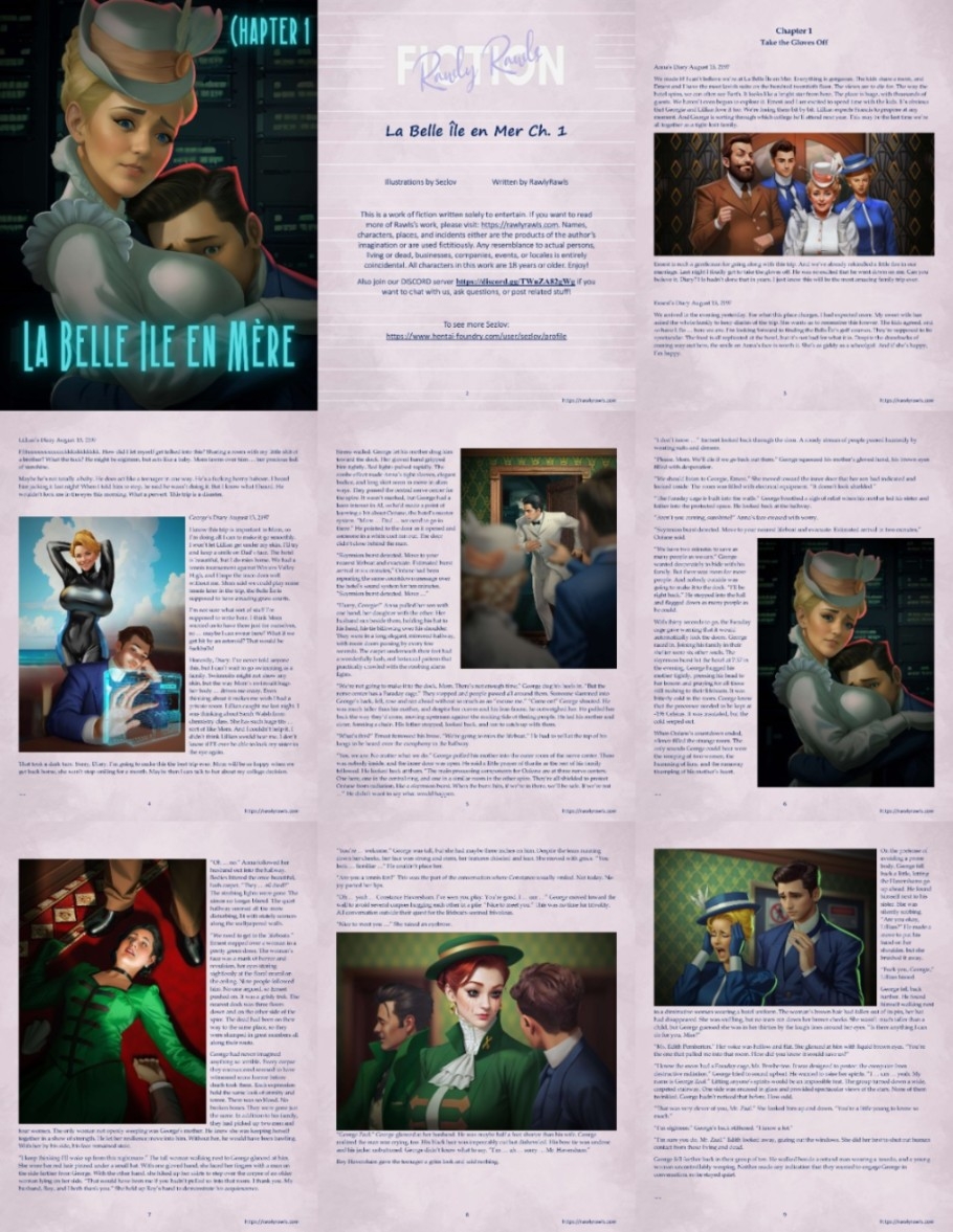 Sezlov - La Belle Ile en Mere 1 new incest comics