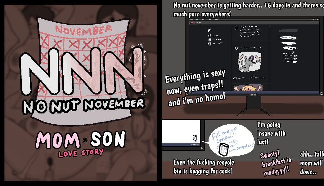 UniiMom - No Nut November - Mom x Son Love Story