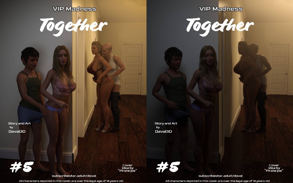 Daval3D - Madness - Together 5 [incest porn comics]