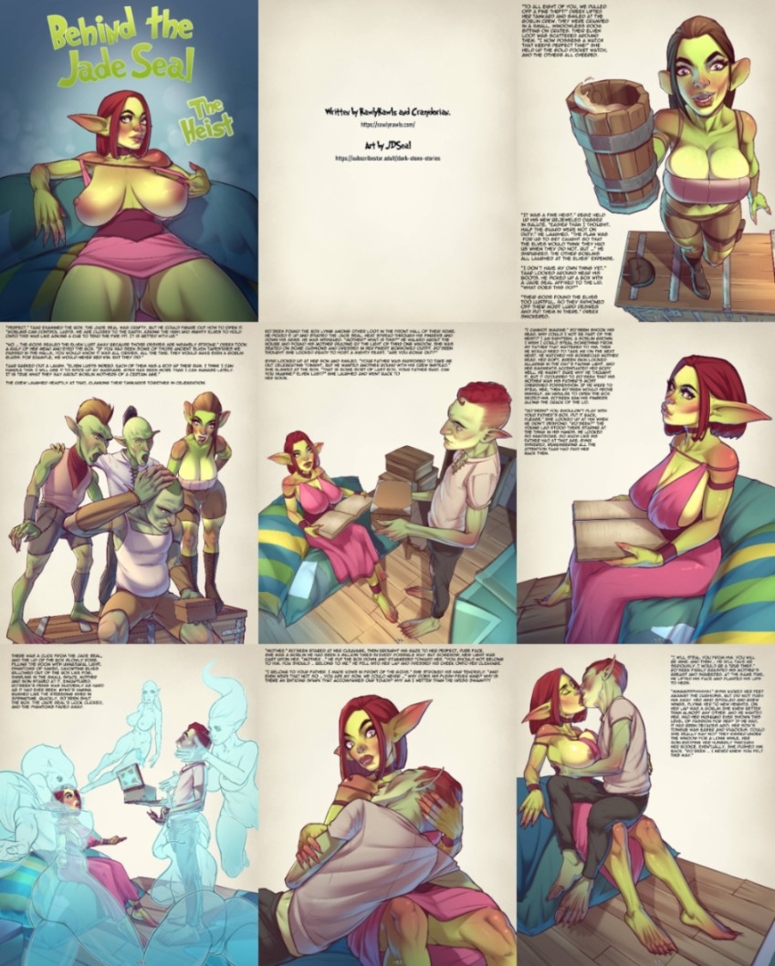 JDSeal - Behind The Jade Seal - The Heist [incest porn comics]