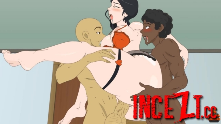 Rune Fuck - Anna DP [incest animation cartoon porn]