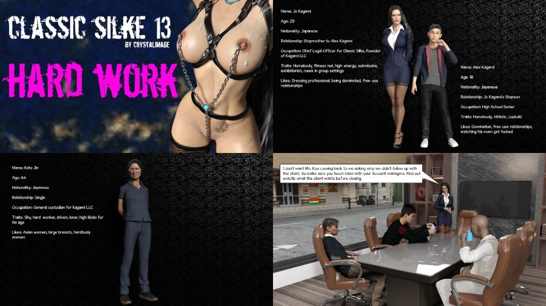 Classic Silke 13 - Hard Work [incest porn comics]