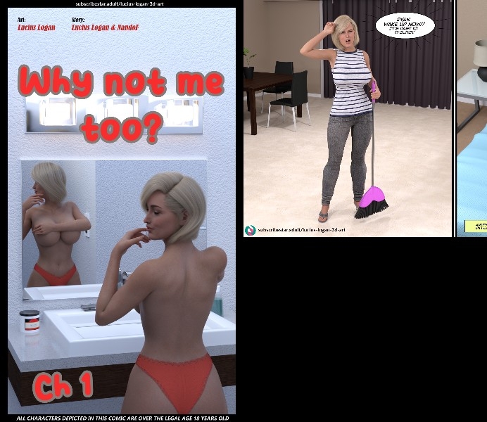 Lucius Logan - Why not me too [incest porn comics]