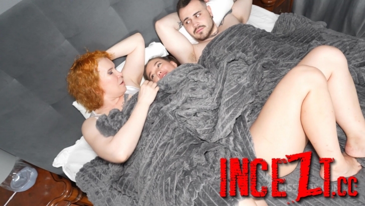 Crazy Stepdaughter- Crazy Threesome -Stepmom Teaches Sex and Shares Cum with Big Ass Slutty Teen